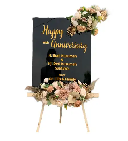 Papan Bunga Akrilik Ciginggang