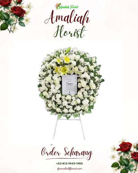 Krans Bunga Duka Ciginggang