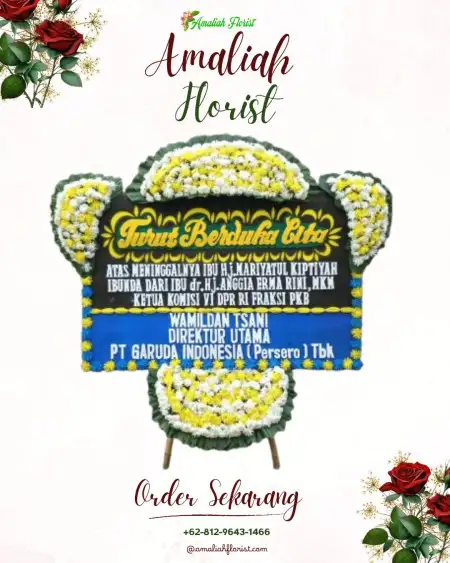 Papan Bunga Duka Ciginggang